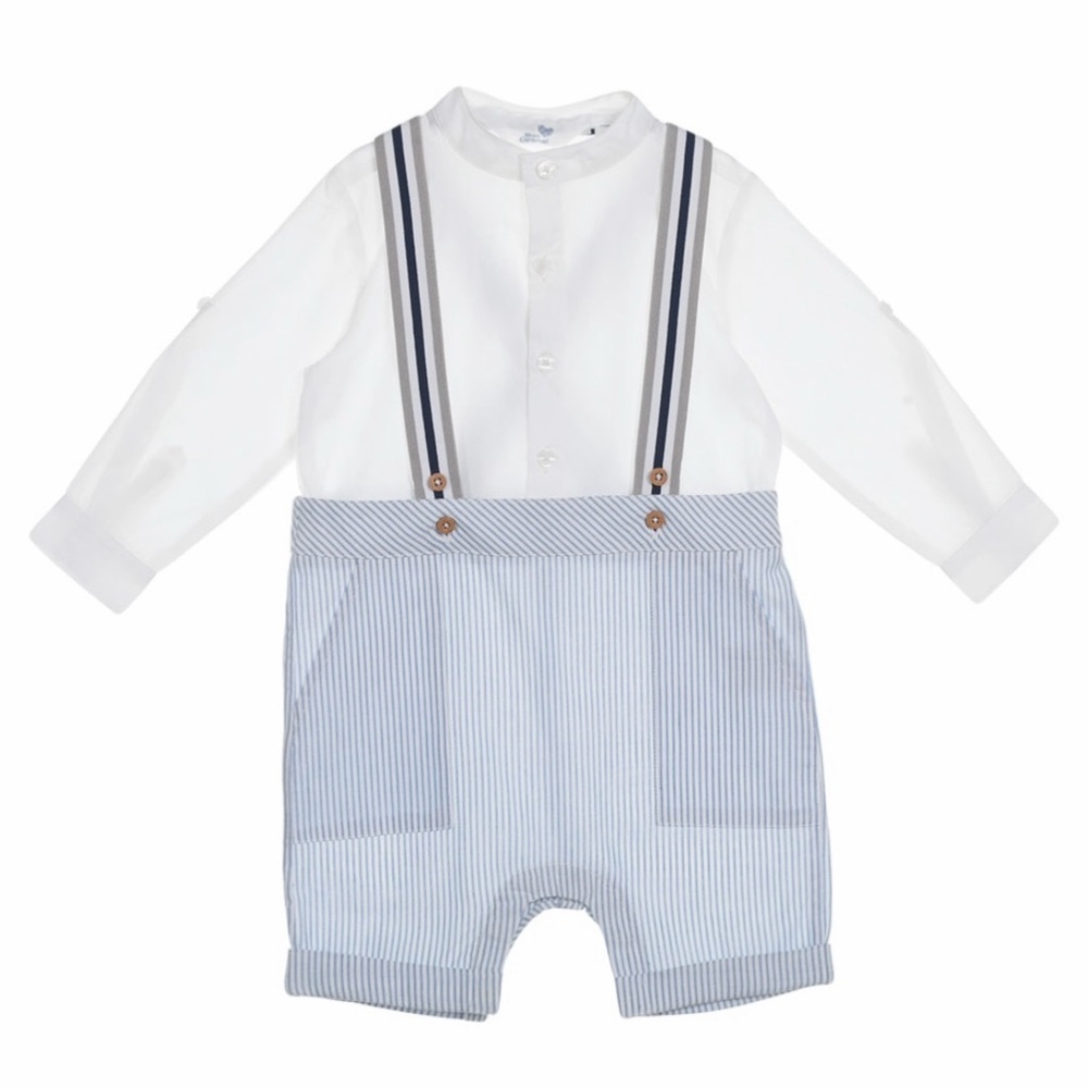 Baby suspender romper boys 12-18 months